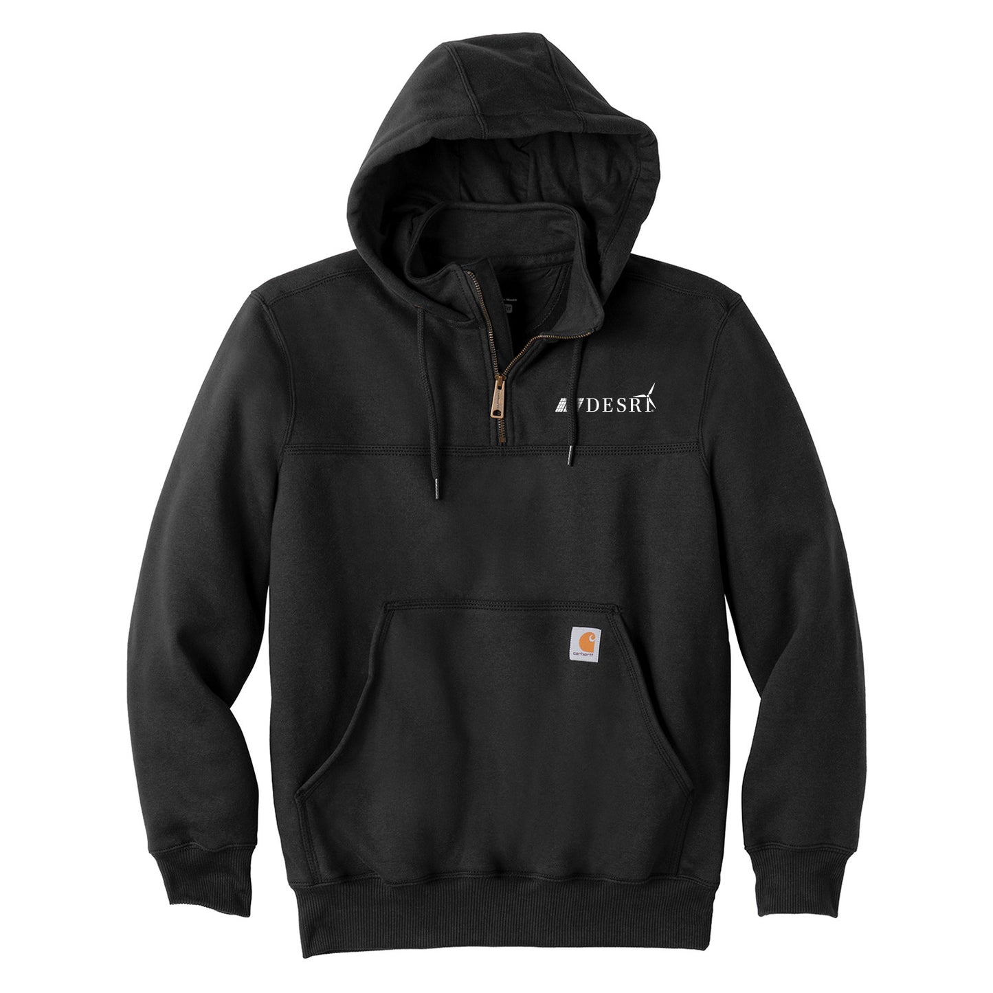 Carhartt Rain Defender Paxton Heavyweight Hooded Zip Mock Sweatshirt