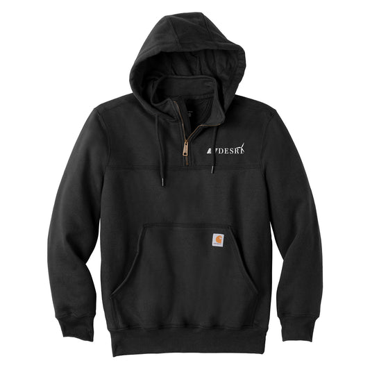Carhartt Rain Defender Paxton Heavyweight Hooded Zip Mock Sweatshirt
