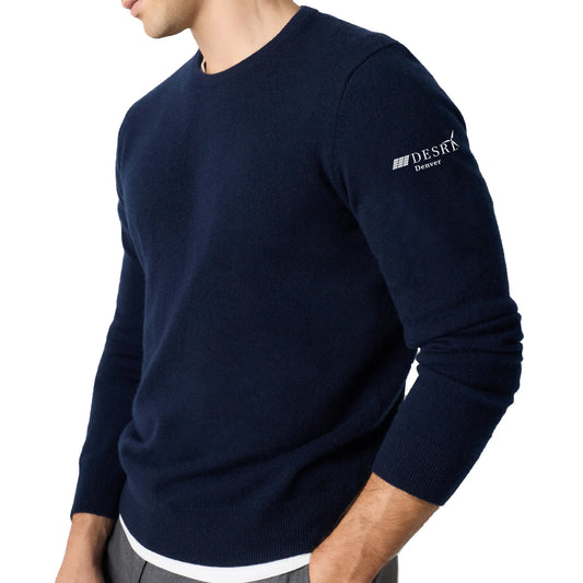 Mongolian Cashmere Crewneck Sweater - Men's